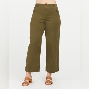 SPANX Olive Wide Leg Pants